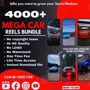 4000+ MEGA CAR REELS BUNDLE