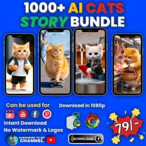 1000+ Ai Cats Story Bundle