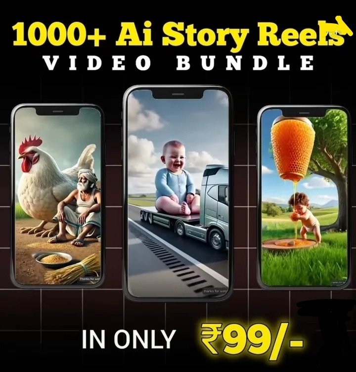 🛒✅1000+ Ai Story Moon Reels Bundle ✅🛒