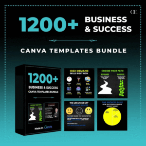 1200+ Business & Success Canva Post For your Instagram Page