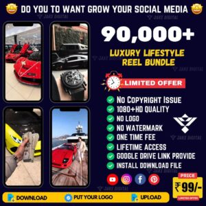 9000+ Luxury Lifestyle And Cars Reel Bundle